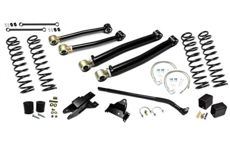 ~(28 lbs. 28X6X6)~ EVO MFG JK ENFORCER KIT 3IN W/ DRAGLINK FLIP STAGE 2 RIGHT HAND DRIVE