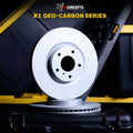 R1 Concepts Brake Rotor- Carbon Coated Fits Mercedes-Benz ML320