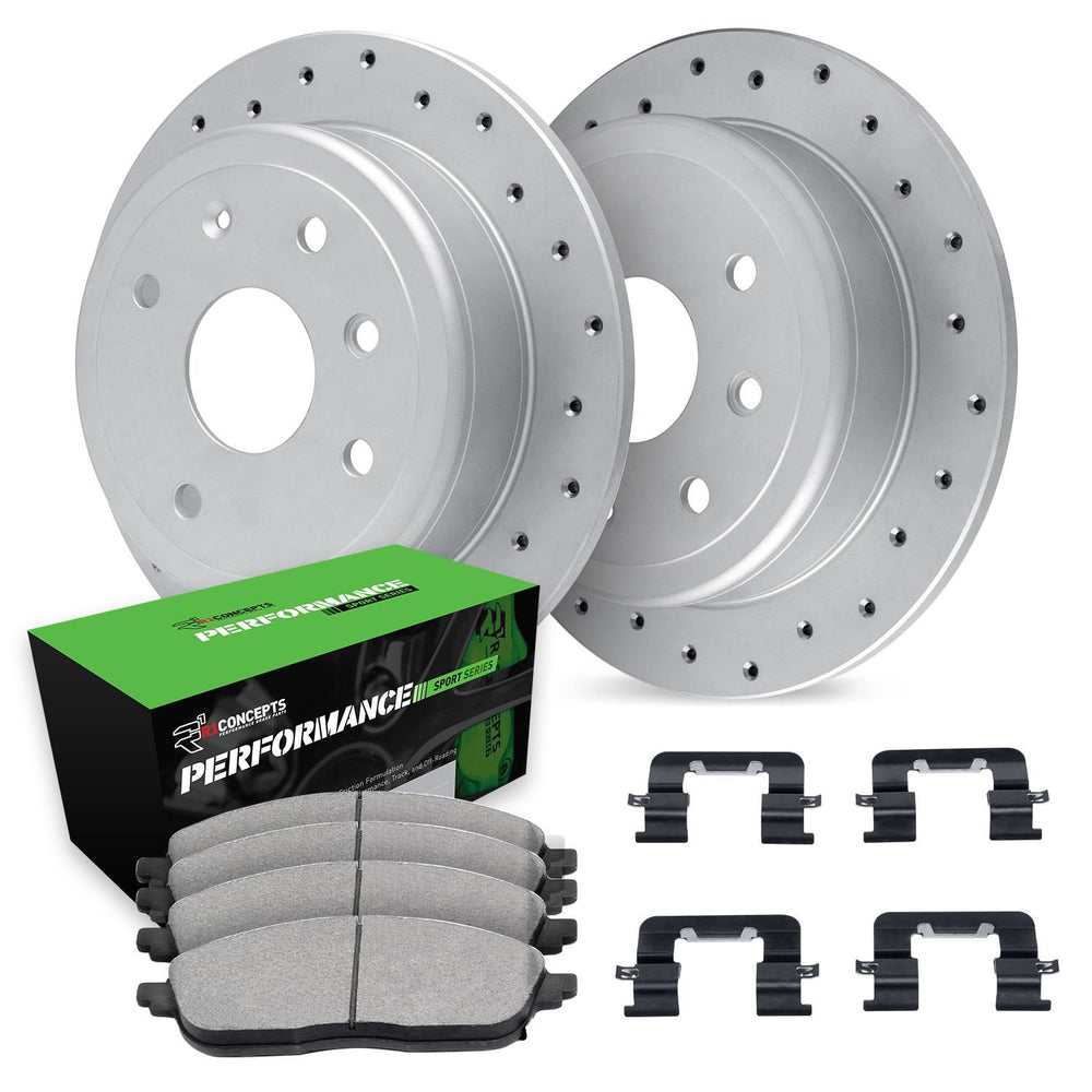 R1 Concepts Brake Hose Fits Honda Accord