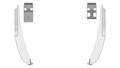 Alimunum Front Fenders 2 Flare for Jeep TJ / LJ