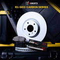 R1 Concepts Brake Rotor - Drilled Fits Mercedes-Benz CLS400