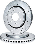 R1 Concepts Brake Rotor- D/S - Silver Fits Ford Expedition