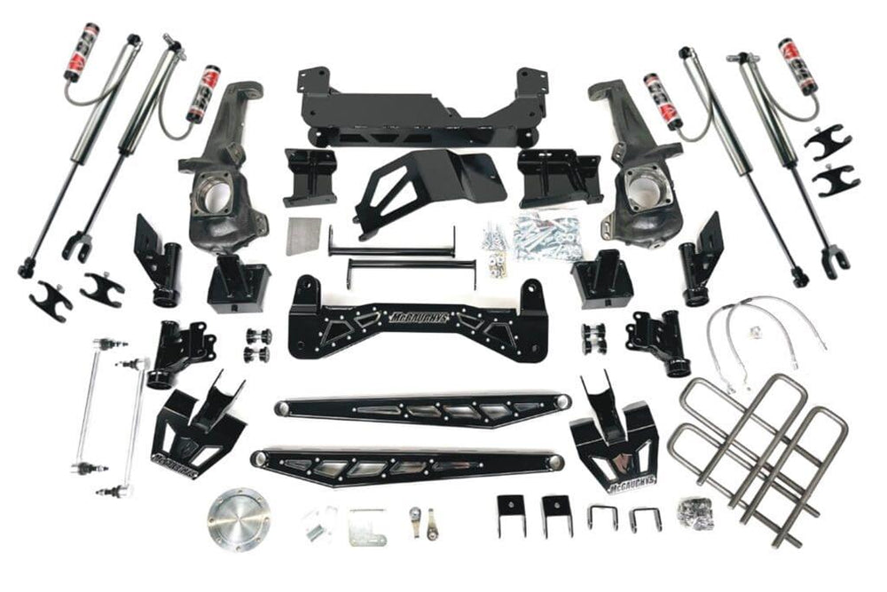 7 -9 LIFT KIT w/M84 RESERVOIR SHOCKS (PREMIUM BLACK S/S)