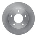 R1 Concepts Brake Rotor Drilled and Slotted Silver Fits Ford LTD