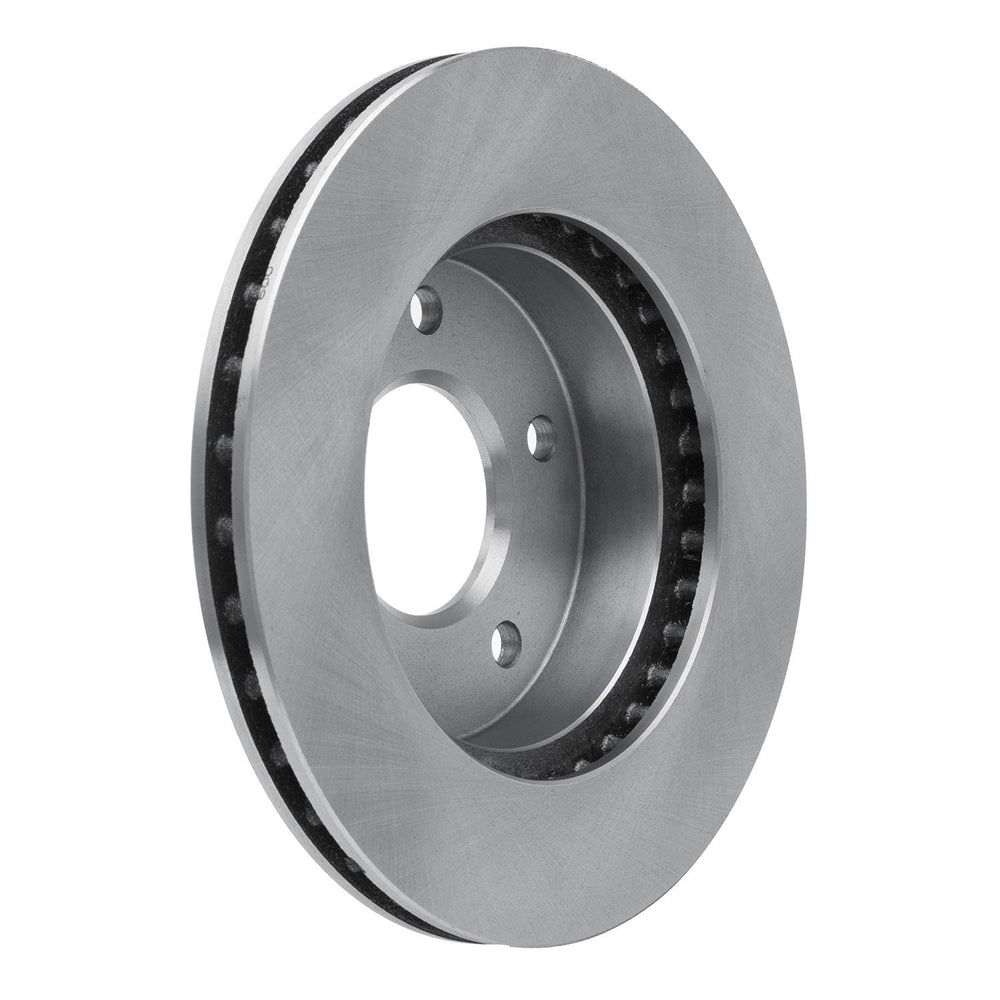 R1 Concepts Brake Rotor Drilled and Slotted Silver Fits Ford LTD