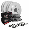 R1 Concepts Brake Rotor- Blank with Optimum Oe Pads Hdw Fits Jeep Grand