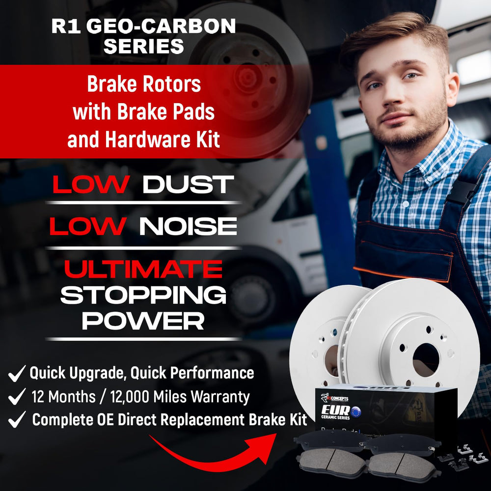 R1 Concepts Disc Brake Kit Fits Mercedes-Benz SL450