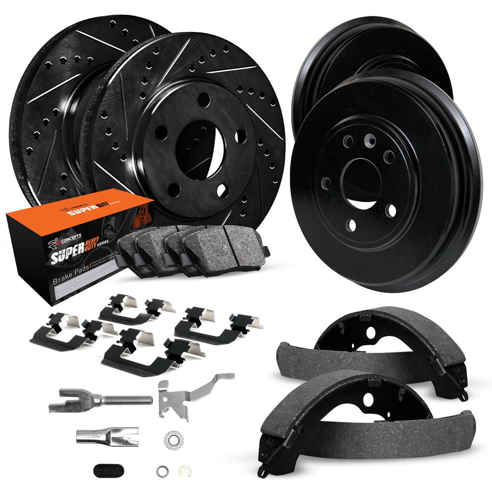 R1 Concepts Brake Hose Fits Dodge Ram