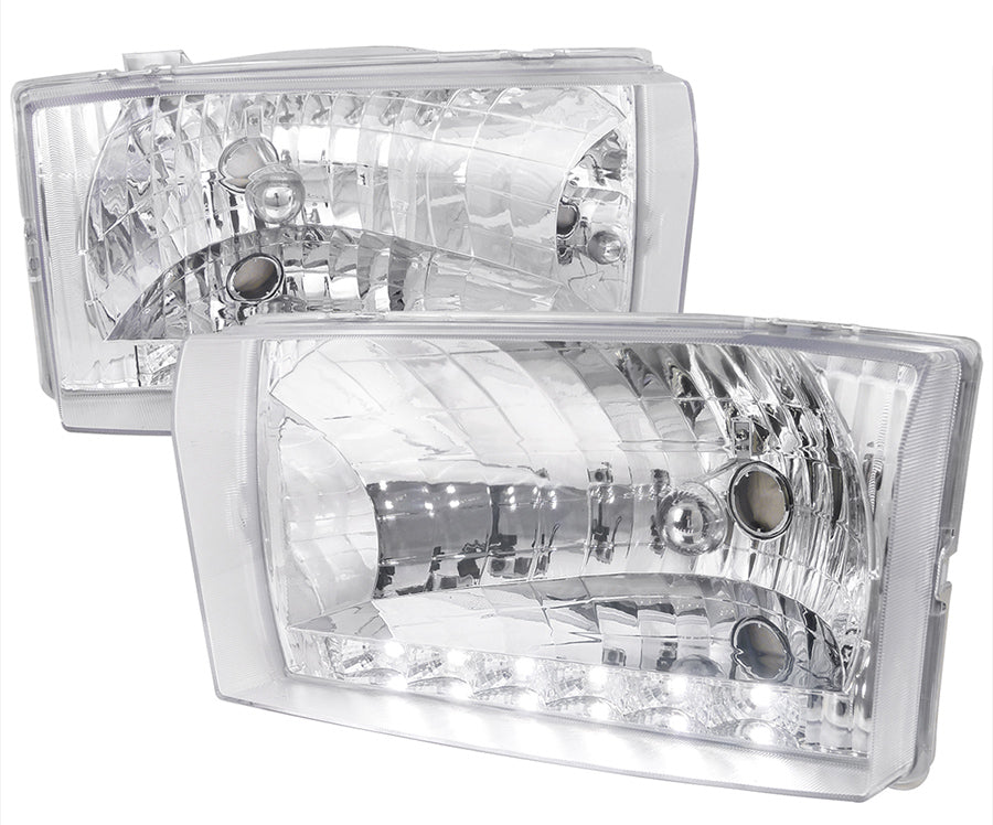 CRYSTAL HOUSING HEADLIGHT CHROME WI