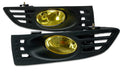 2500 3500 LED FOG LIGHTS CLEAR LENS - OE WIRING AND SWITCH - COLOR TEMPERATURE 6500-7500K - 1000 LUMEN