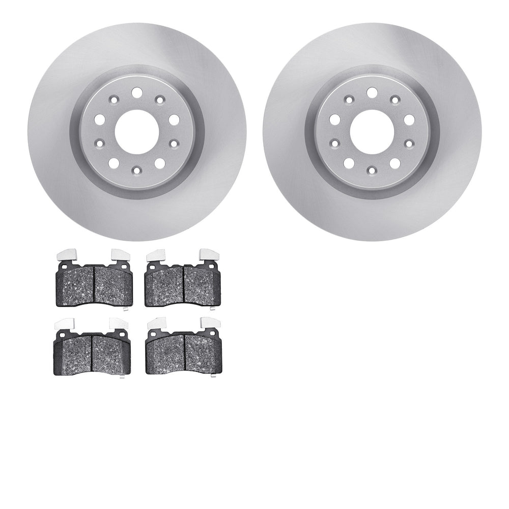 R1 Concepts Brake Rotor- Blank with Optimum Oe Pads Fits Cadillac CT6