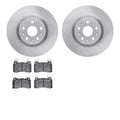 R1 Concepts Brake Rotor- Blank with Optimum Oe Pads Fits Cadillac CT6