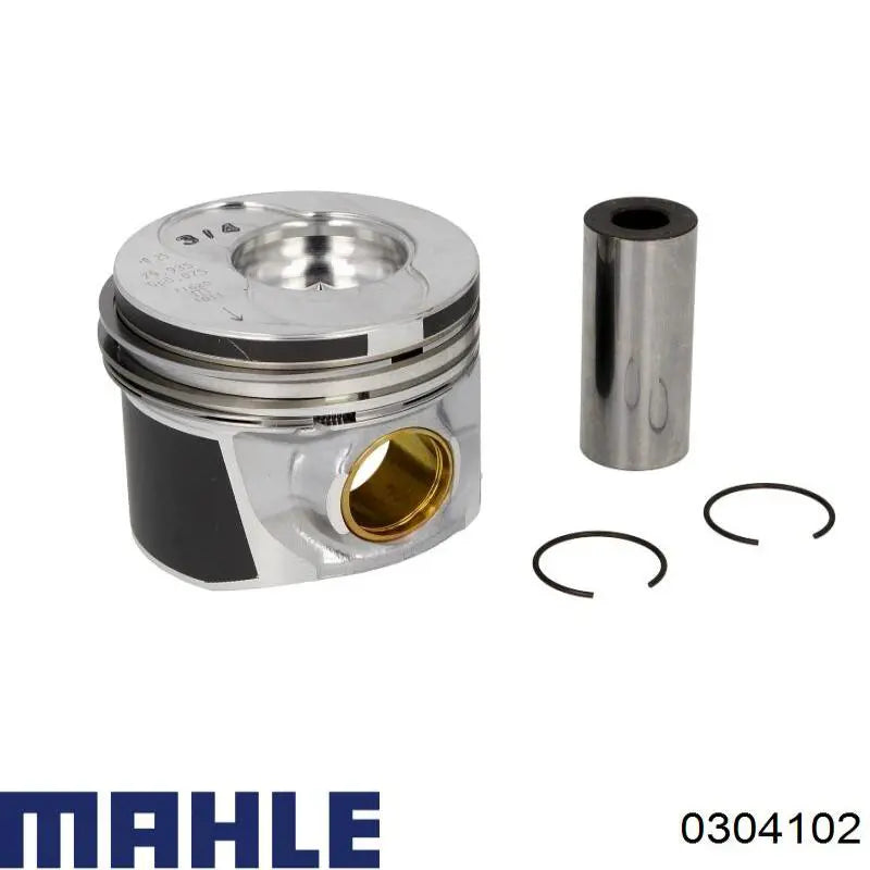 Piston With Rings Volkswagen 1.9L ALH AHU 1997-2004 Cyl 3-4 O S 0.50MM R C 0.25MM