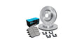 R1 E- Line Series Brake Rotor - D/S - Black w/ Ceramic Pads Hdw Fits Ford Escape
