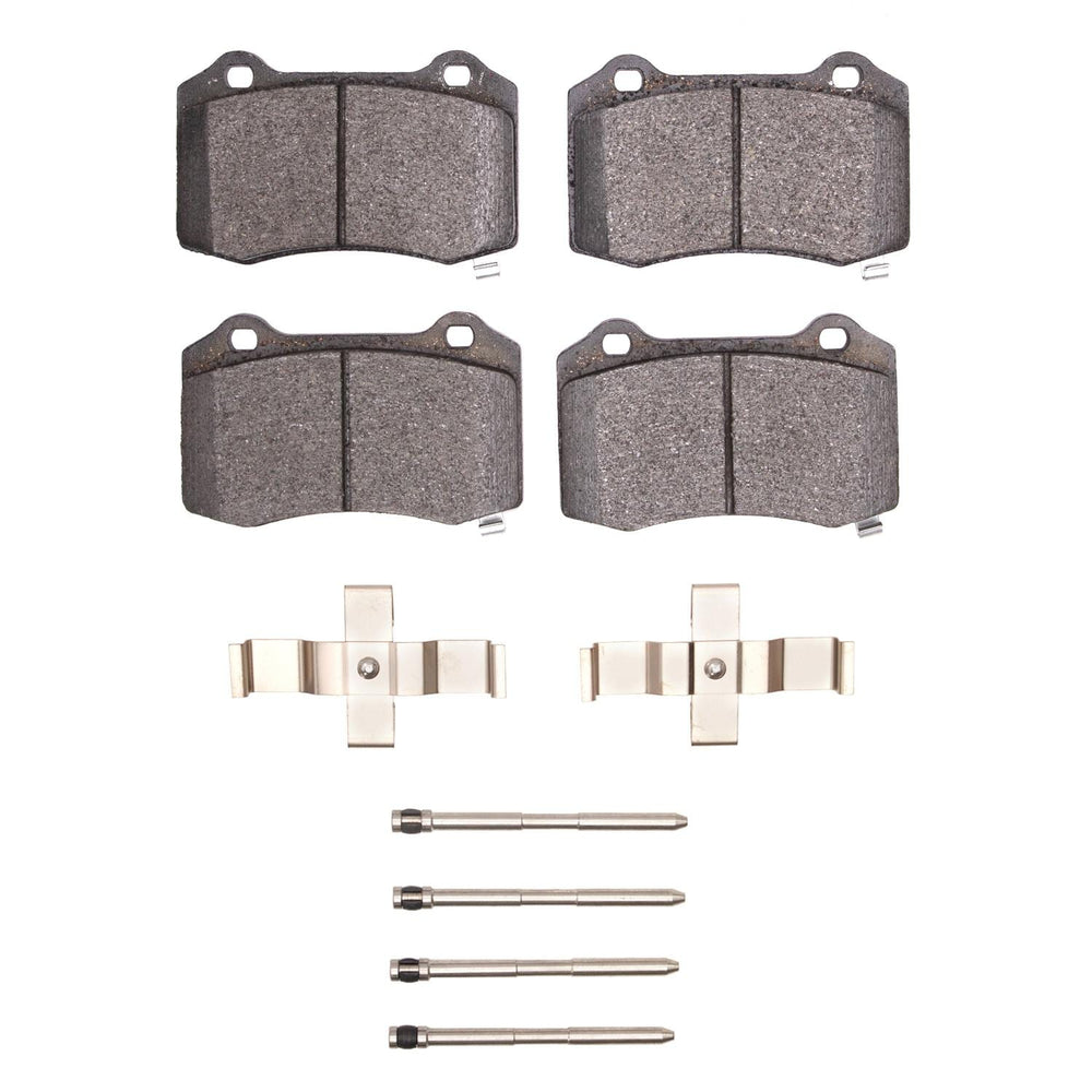 R1 10-16 Hyundai Genesis Coupe Rear Ceramic Brake Pads & Hardware Kit