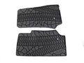 ~(5 lbs. 27X14X1)~ 07-13 JK Front Floormats - Tire Tread Pattern