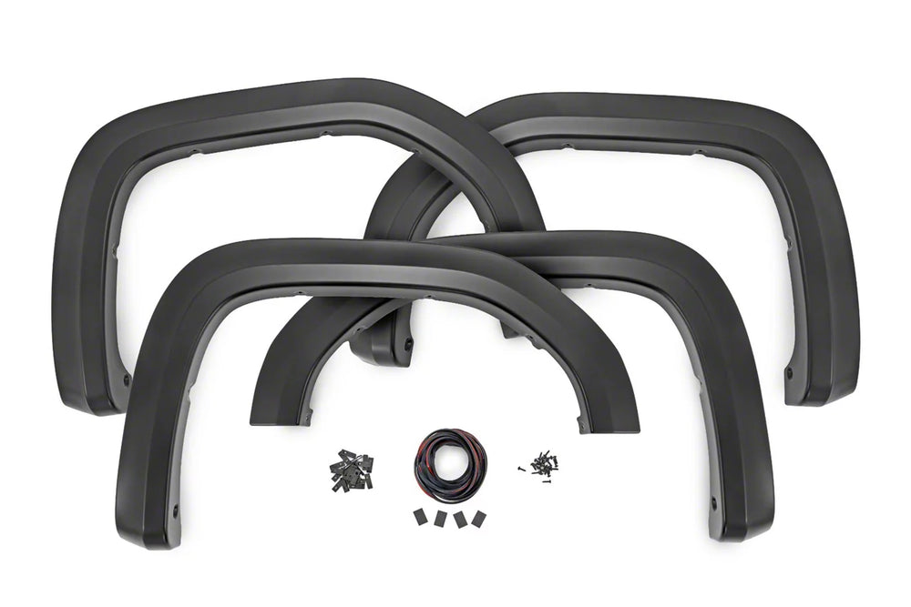 Sport Fender Flares | GCI Carbon Black | GMC Sierra 1500 2WD/4WD (2019-2026)