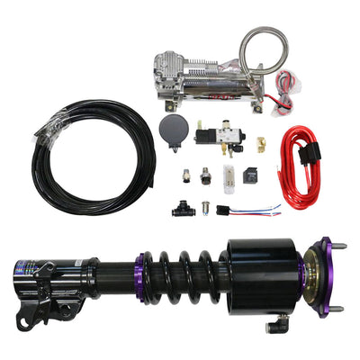 RS Coilovers w Front Air Cups Gold Tankless Control System #D-ME-46-VACF-20 D2-ACK03