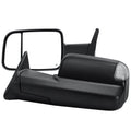 MIRROR POWER HEATED WITH TURN SIGNAL - BLACK TEXTURED