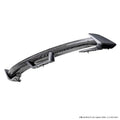Anderson Composites 2024 Ford Mustang Dark Horse Carbon Fiber Rear Spoiler Center Blade