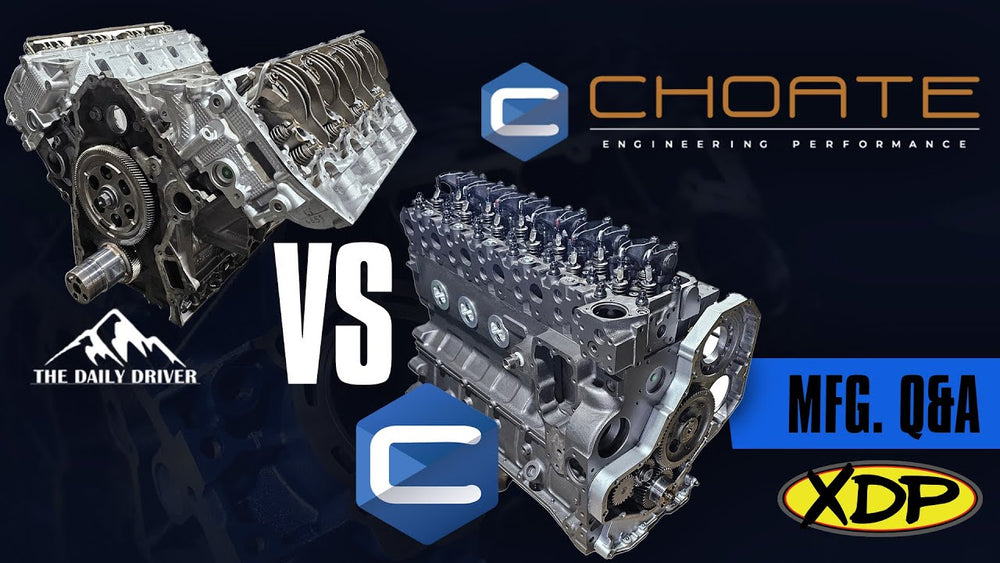 6.6L Short Block Model C LBZ Engine Choate Performance 2006-2007 - Duramax Diesel Engine Choate Performance