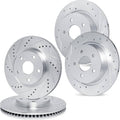 R1 Concepts Brake Rotor- D/S - Silver Fits Volvo V70