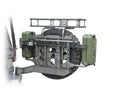 ~(12 lbs. 20X20X7)~ Destroyer 5 Gallon Jerry Can Mount / Passenger Side Only Bare Steel 2007-2017 Jeep JK Wrangler
