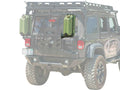 ~(12 lbs. 20X20X7)~ Destroyer 5 Gallon Jerry Can Mount / Passenger Side Only Bare Steel 2007-2017 Jeep JK Wrangler