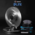 R1 Concepts GEOSPEC Coated Rotor Fits Cadillac BLS
