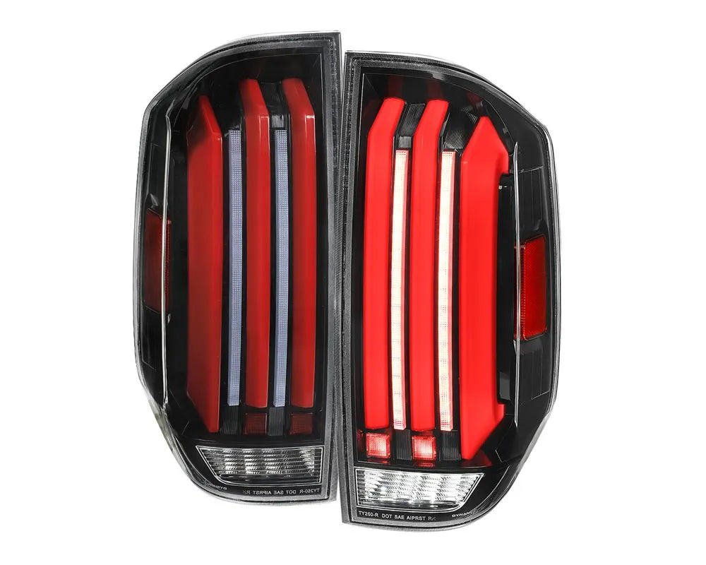 FACELIFT FULL LED T.L/GLOSSY BLK HOUSING CLEAR LENS