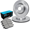 R1 Concepts E- Line Series Brake Rotor with Ceramic Brake Pads Fits Mercedes-Benz C36