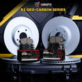 R1 Concepts Brake Rotor- Carbon Coated with Optimum Oe Pads