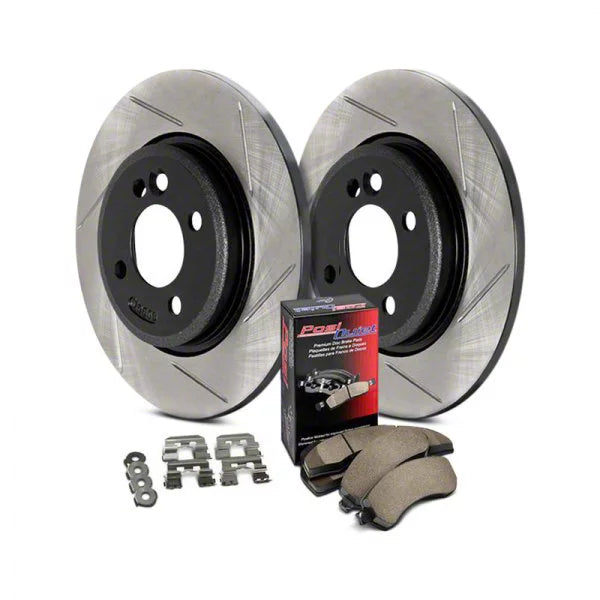 Street Axle Pack, Slotted, Rear