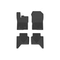 WeatherTech Black Front and Rear All-Weather Floor Mats Fits -24-25 Ford W697-W520