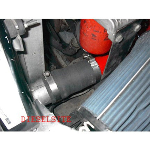DIESELSITE 2003-2007 Ford 6.0L Piping to Intercooler Boot Set (Metal Piping)