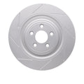 R1 Concepts Brake Rotor - Slotted Fits Jaguar XKR