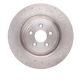 R1 Concepts Brake Rotor - Slotted Fits Jaguar XKR