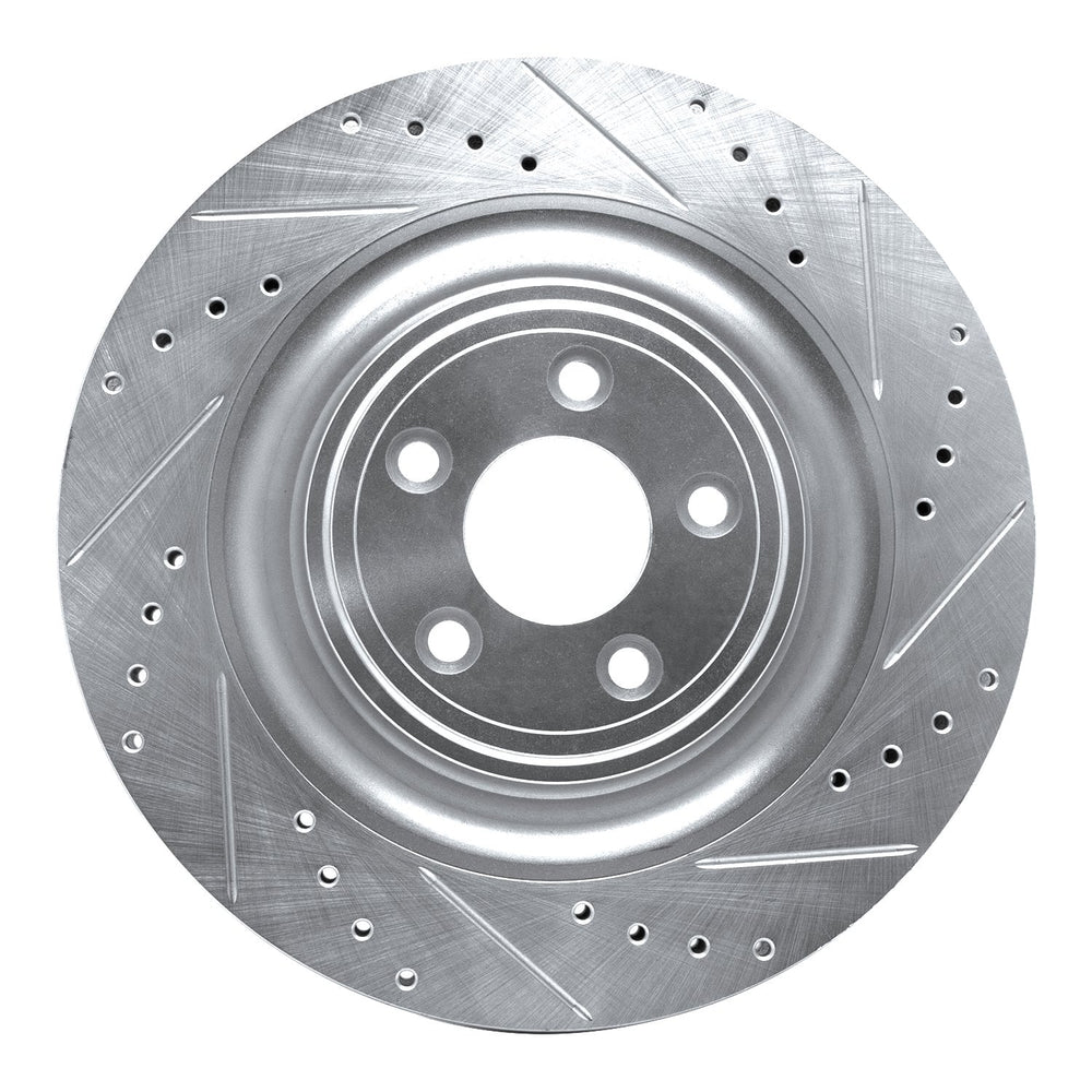 R1 Concepts Brake Rotor - Slotted Fits Jaguar XKR