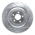 R1 Concepts Brake Rotor - Slotted Fits Jaguar XKR