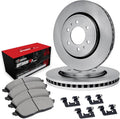 R1 Concepts Brake Rotor- Blank with Optimum Oe Pads Hdw Fits Dodge Viper