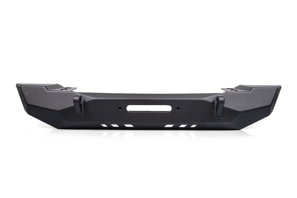 Crawltek Jeep CJ/YJ/TJ Pyro Midwidth Front Bumper - No Stinger - TJ10201