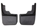 ~(2 lbs. 21X14X4)~ JK Rear Mudflaps w/Jeep Logo