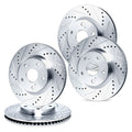R1 Concepts Brake Rotor- D/S - Silver Fits Chevrolet Camaro