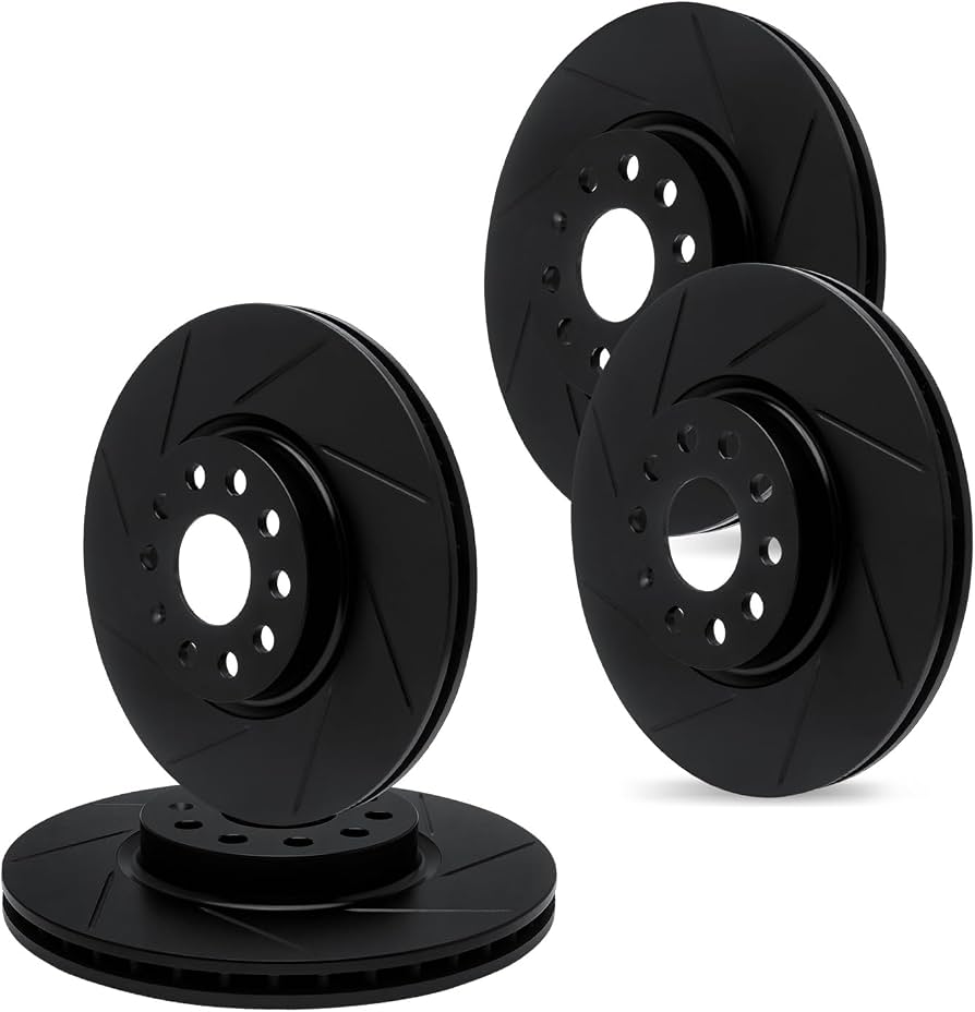 R1 Concepts Disc Brake Rotor Set Fits Acura TSX