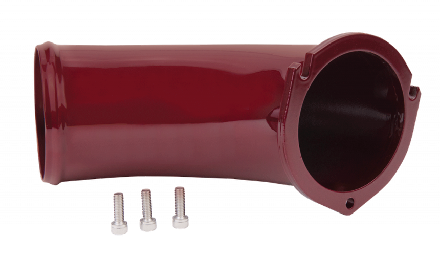 Intake Horn High Flow 4 in. for 2001-2004 Duramax LB7 Gun Metal