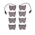 R1 03-16 Lamborghini Gallardo Front Semi Met Brake Pads