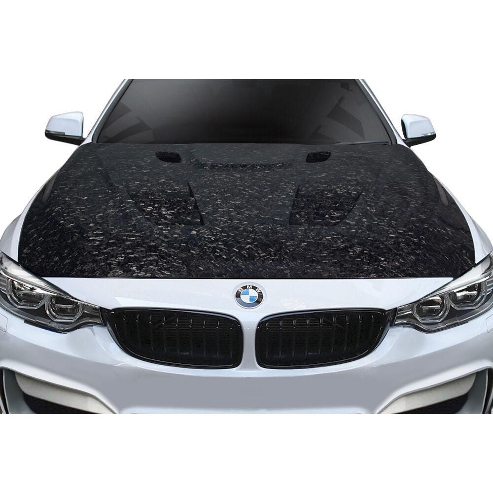 2012-2018 BMW 3 Series F30 / 2014-2020 4 Series F32 Carbon Creations AeroForge DriTech Eros Version 1 Hood - 1 Piece