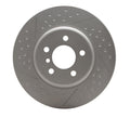 R1 13-21 BMW 230I Rear Dimpled & Slotted GeoSPEC Coated Rotor