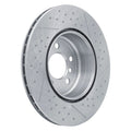 R1 13-21 BMW 230I Rear Dimpled & Slotted GeoSPEC Coated Rotor
