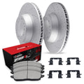 R1 21-25 Mercedes-Benz GLE53 AMG Rear Drilled and Slotted Brake Rotor
